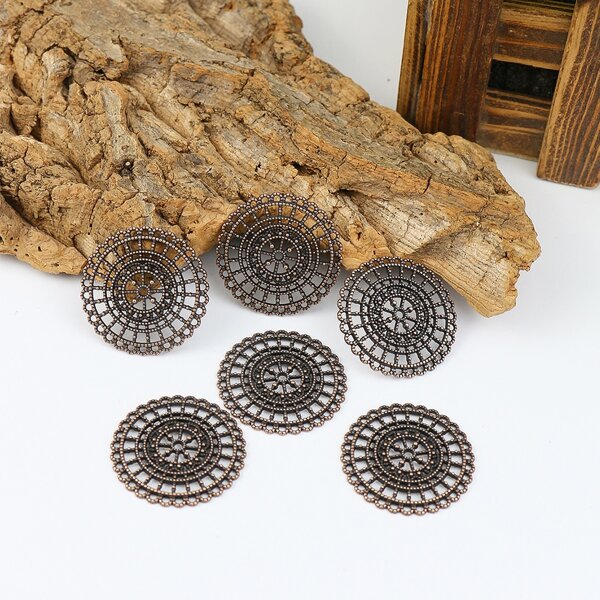 

6pcs DIY Jewelry Accessory, Bronze