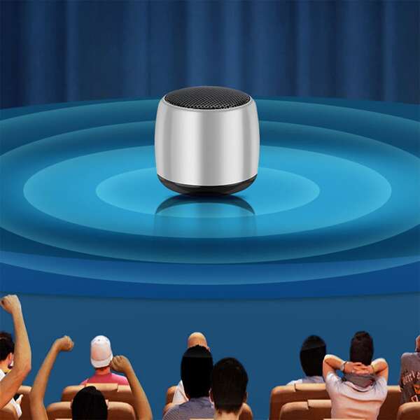 

Портативный Bluetooth-динамик, Серебряные