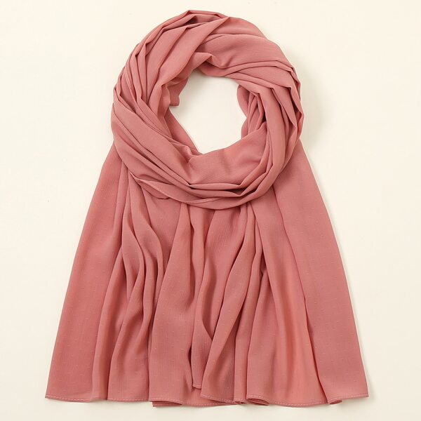 

Simple Plain Scarf, Watermelon pink