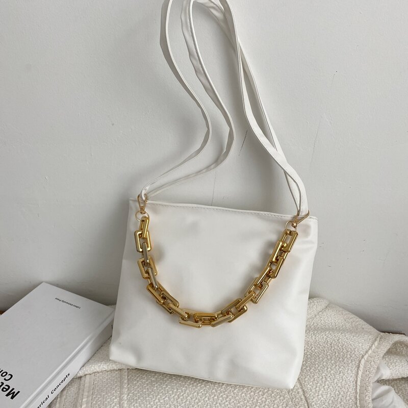 

Minimalist Tote Bag, White