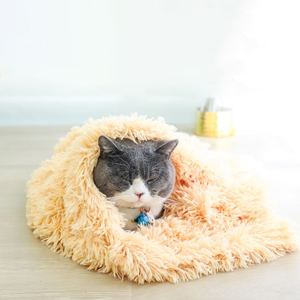 

Solid Color Plush Pet Blanket, Yellow