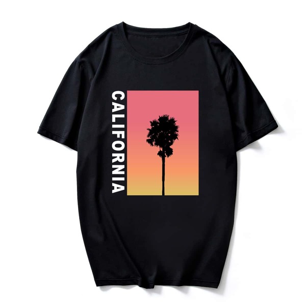 

Guys Letter Graphic Tee, Black