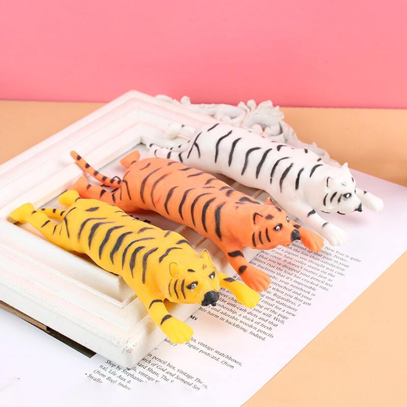 

3pcs Tiger Shaped Art Decoration, Multicolor