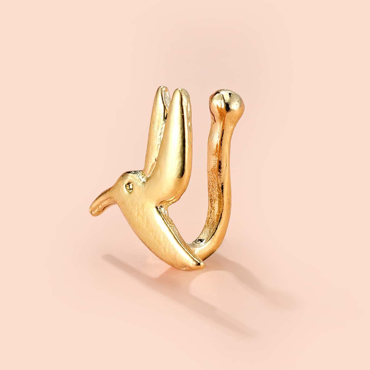 

Bird Nose Cuff, Gold