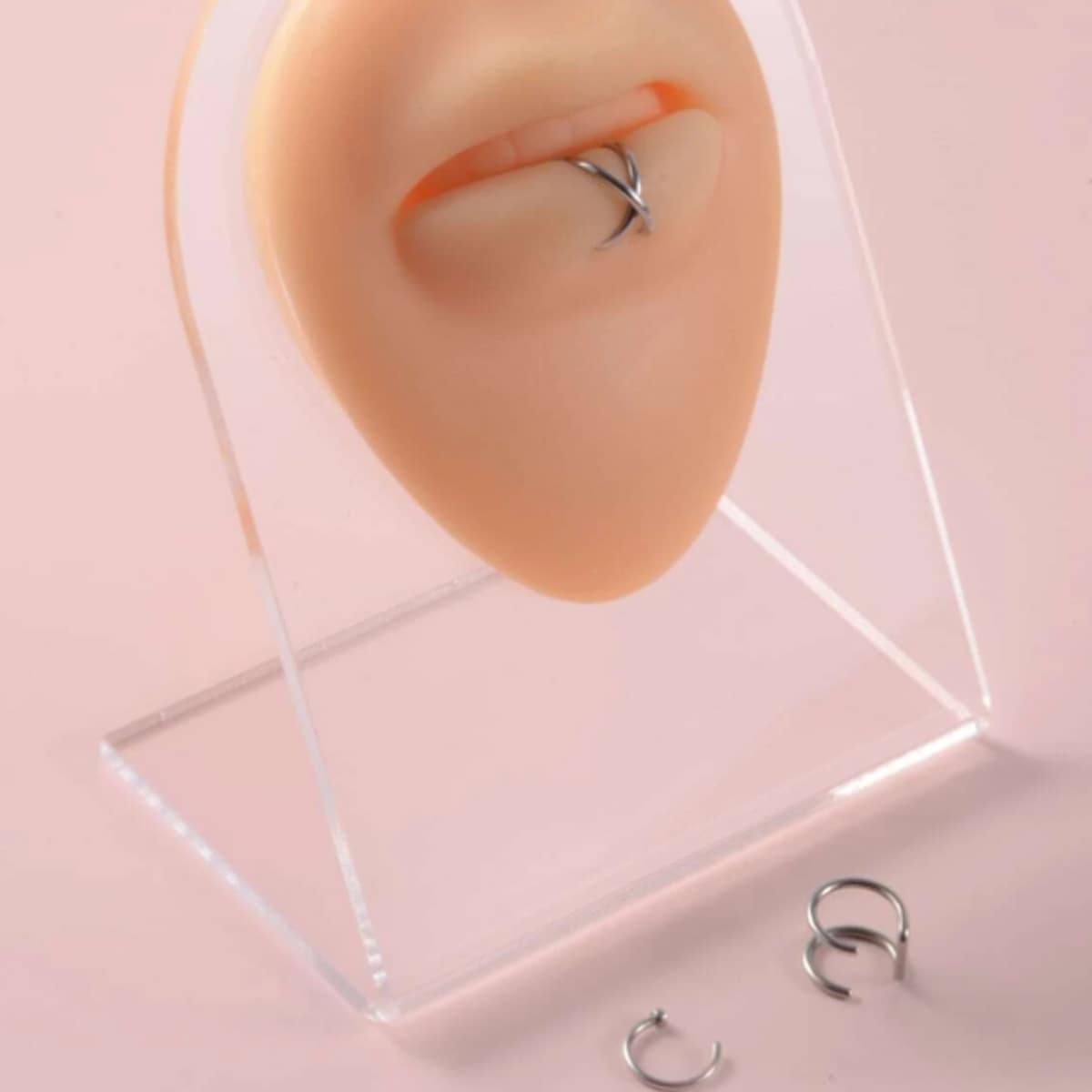 

3pcs Lip Ring, Silver