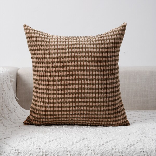 

Striped Pattern Cushion Cover Without Filler, Multicolor