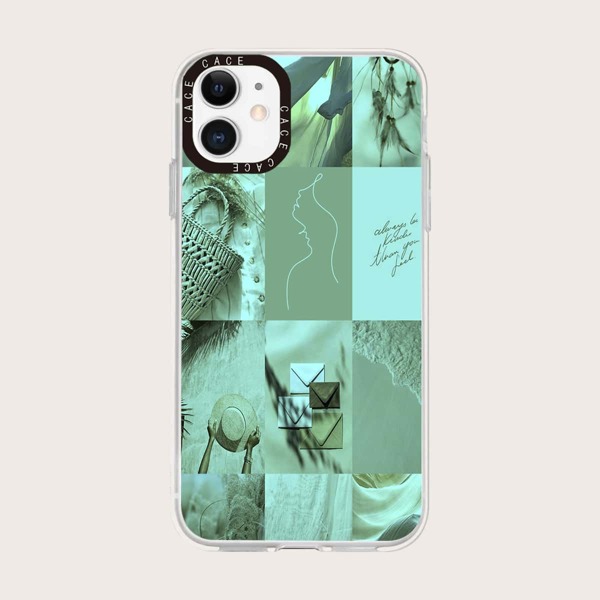 

Aesthetic Collage Phone Case, Multicolor