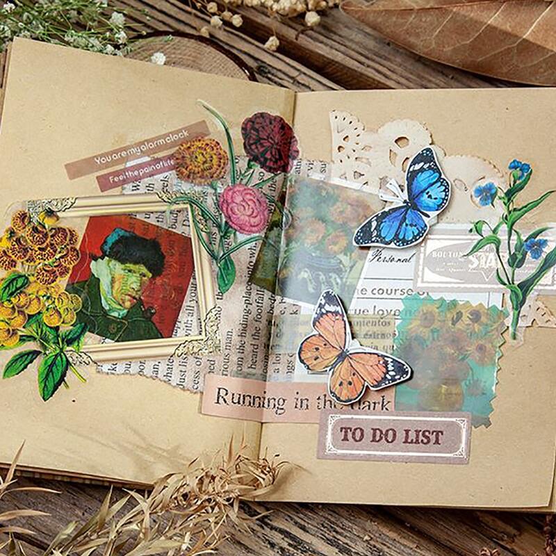 

30pcs Mixed Pattern Sticker, Multicolor