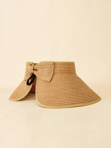 Mũ chống nắng đồng màu - Màu Khaki - Xem 2