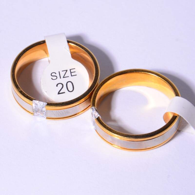 

2pcs Minimalist Ring, Multicolor