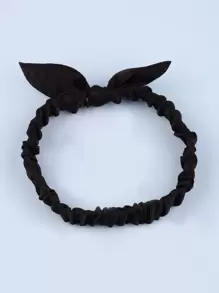 Toddler Girls Bow Decor Hair Band - Black - View 3