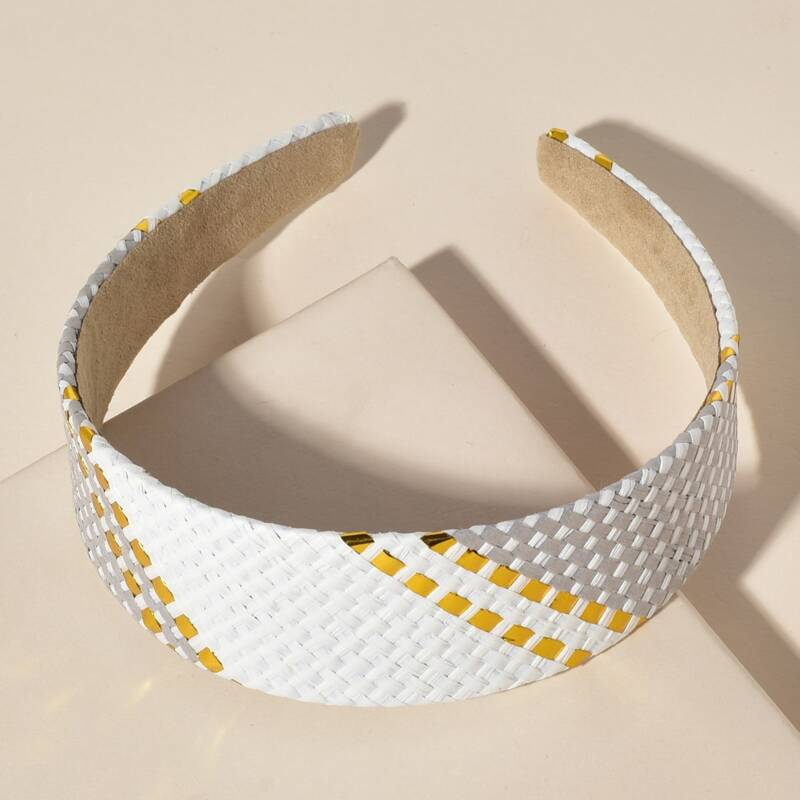 

1pc Braided Headband, Multicolor