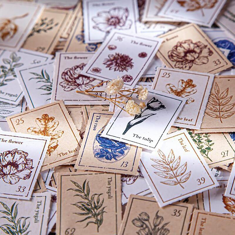 

30sheets Plant Pattern Sticker, Multicolor