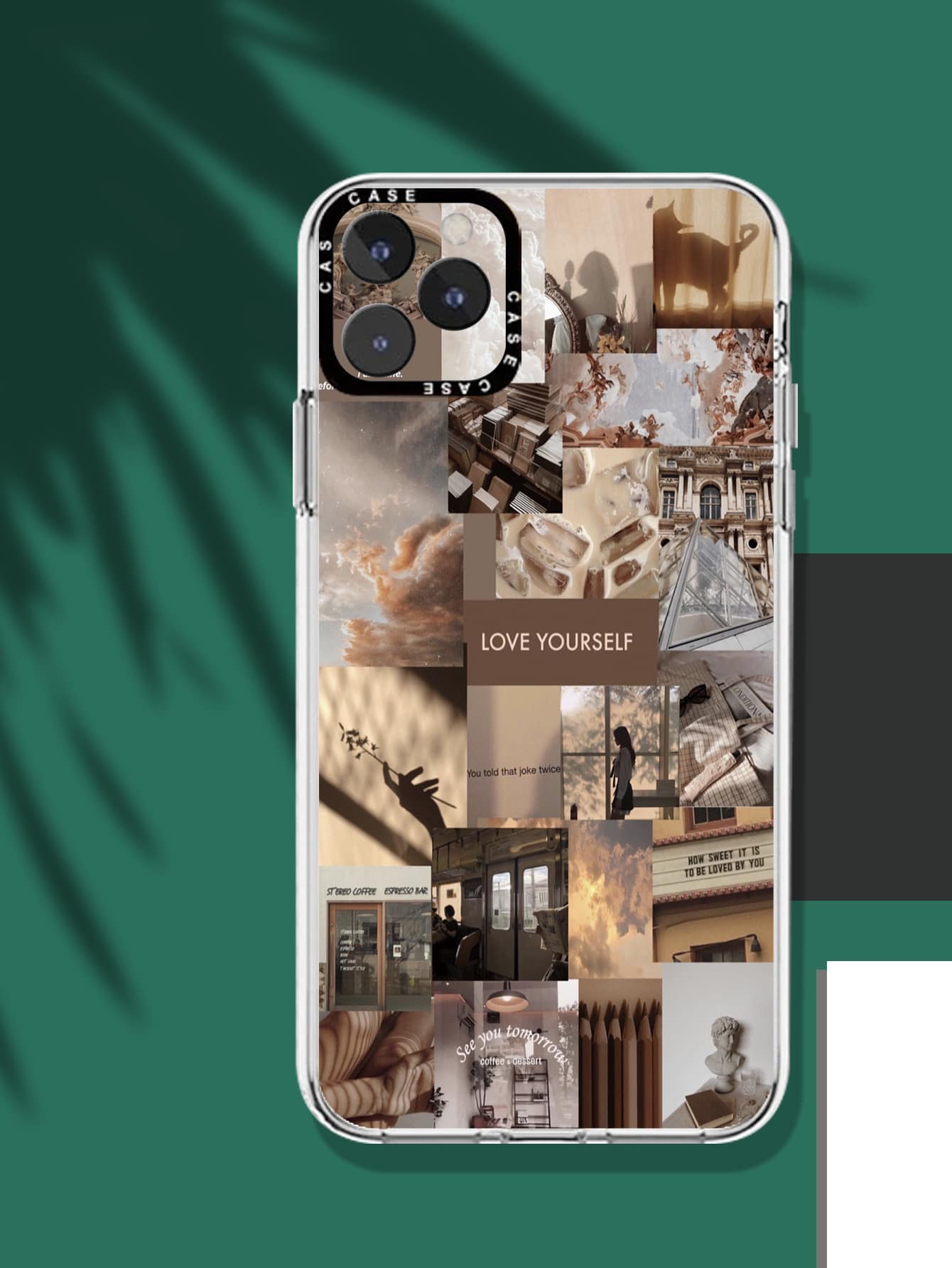 

Aesthetic Collage Phone Case, Multicolor