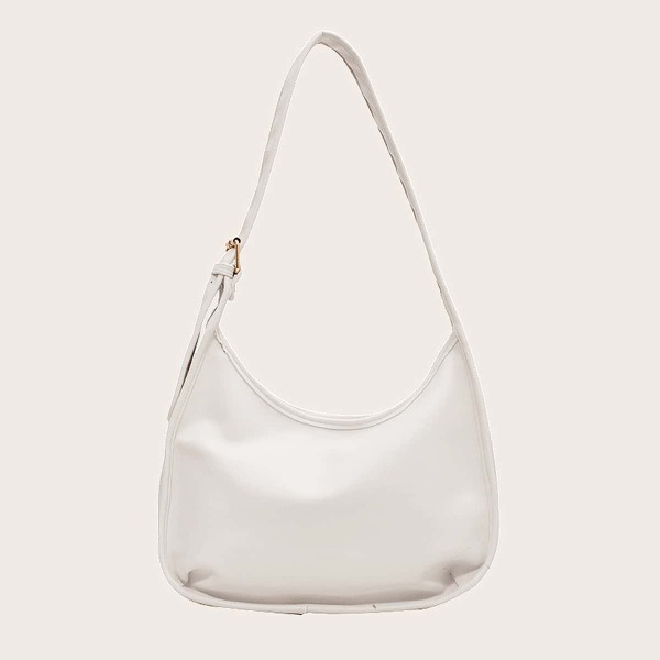 

Minimalist Baguette Bag, White