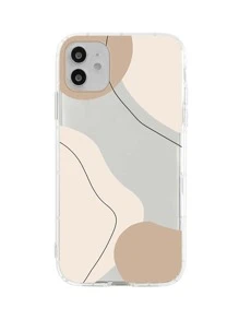 Abstract Pattern Phone Case - Multicolor - View 1