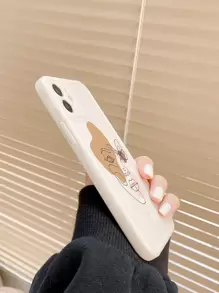 抽象臉部圖案iPhone手機殼 - 彩色 - 查看 3