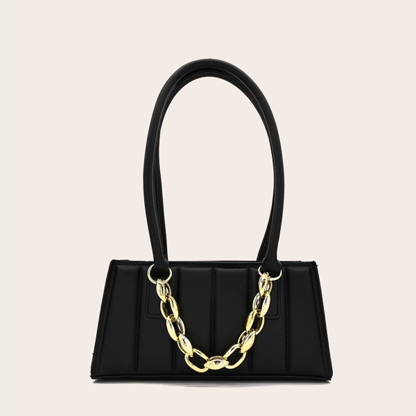 

Minimalist Baguette Bag, Black