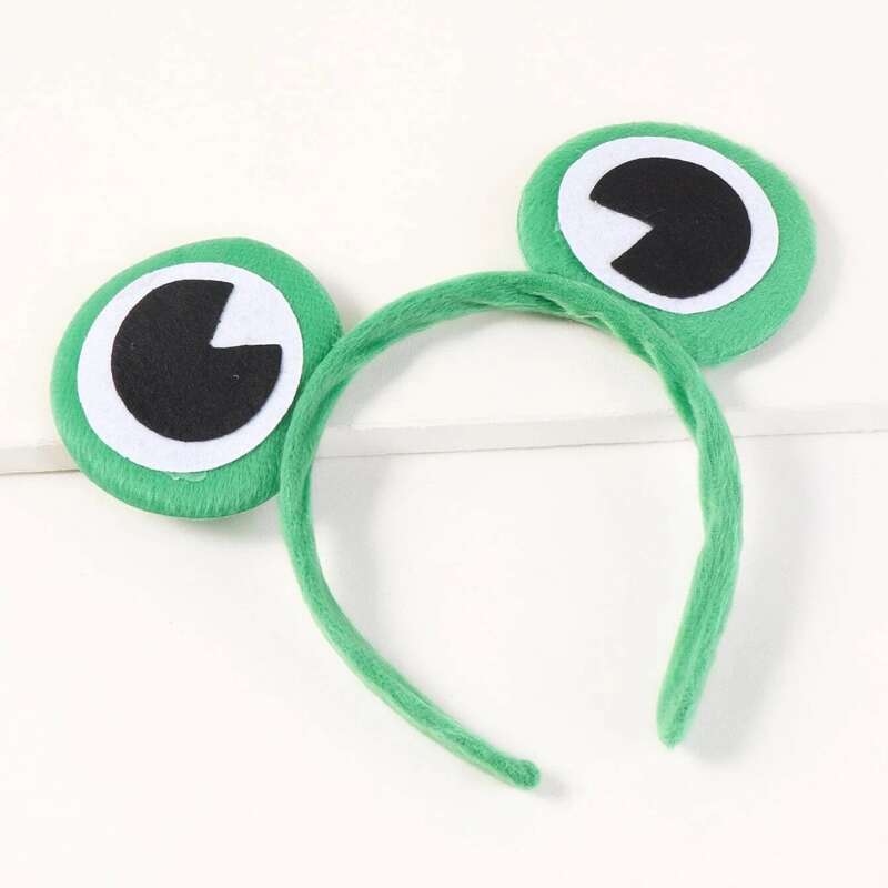 

Frog Design Headband, Green
