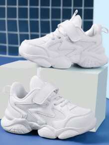 Giày thể thao trẻ em màu trơn - trắng - Xem 1