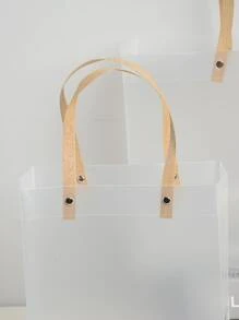 4入組素色禮品袋 - 無色 - 查看 3