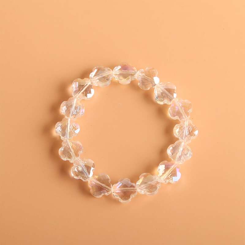 

Clear Beaded Bracelet