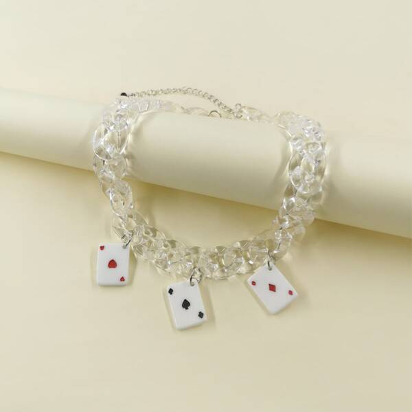 

Simple Chain Necklace, Multicolor