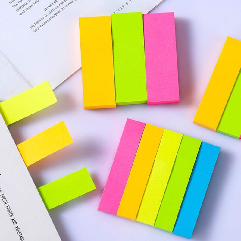 

1pc Index Sticky Note, Multicolor