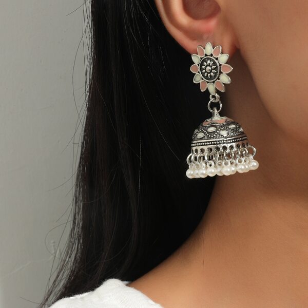 

Jhumka Серьги-подвески, Античное серебро
