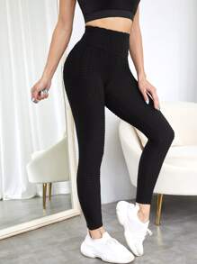 Easithlete Atmungsaktive Wabenstruktur Sports Leggings