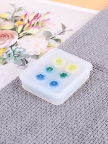 1入組球形設計DIY矽膠模具 - 白色 - 查看 2