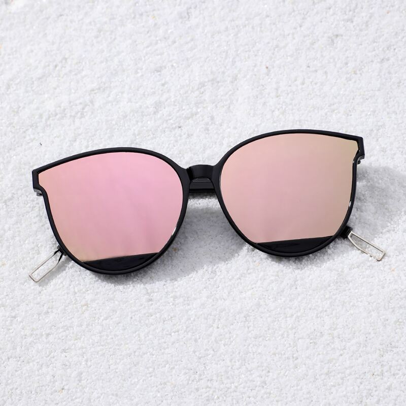 

Mirror Lens Frame Sunglasses