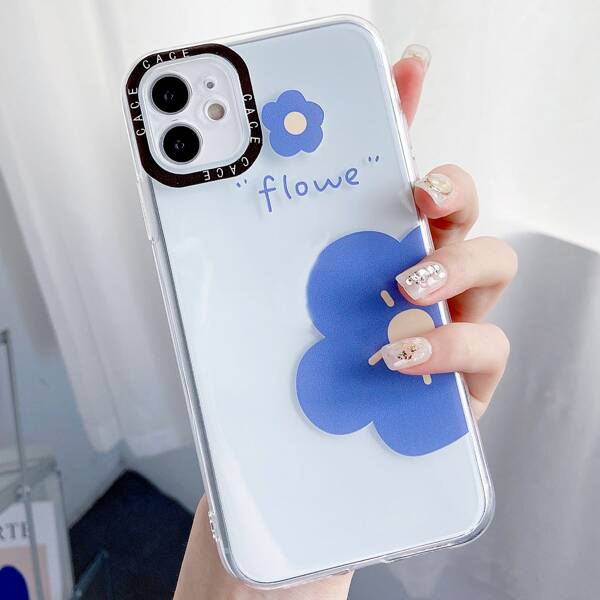

Flower Clear Phone Case