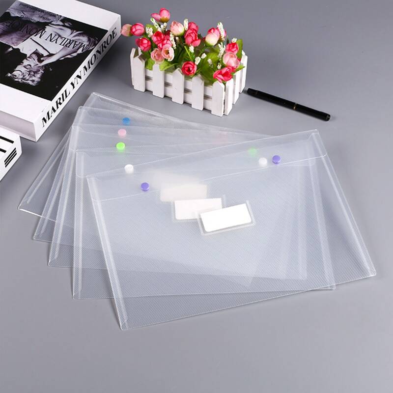 

1pc Clear File Pocket