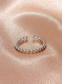 1pc Cuff Ring - Silver - View 1