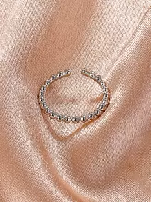 1pc Cuff Ring - Silver - View 2