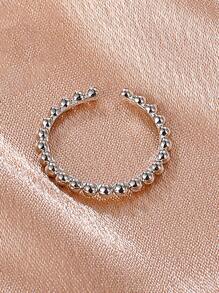 1pc Cuff Ring - Silver - View 3