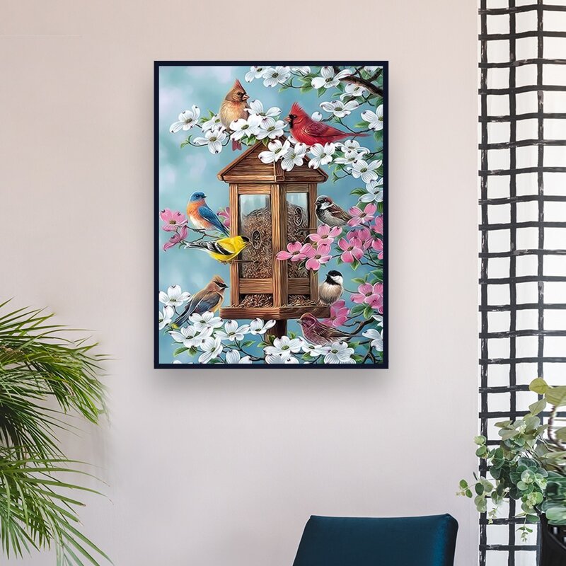 

Bird DIY Diamond Painting, Multicolor
