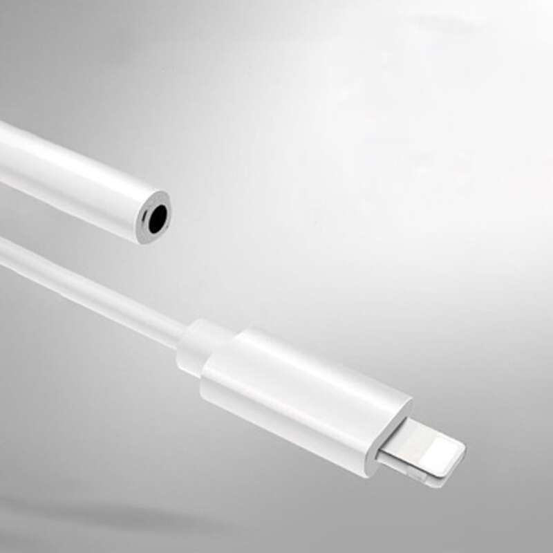 

3.5MM to Lightning Charger Cable Adapter, White