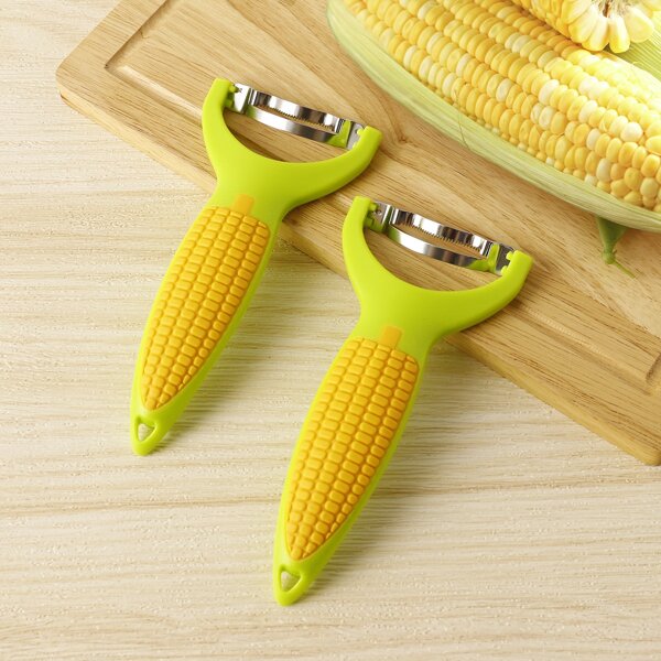 

1pc Multifunction Corn Peeler, Multicolor