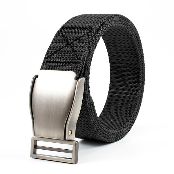 

Men Minimalist Tape Belt, Black