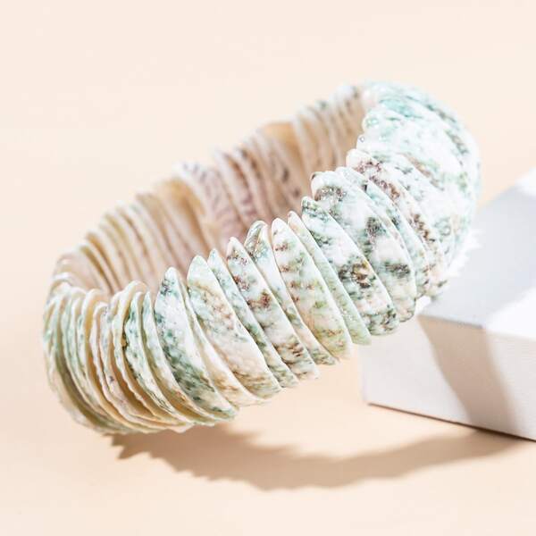 

1pc Shell Bracelet, Multicolor