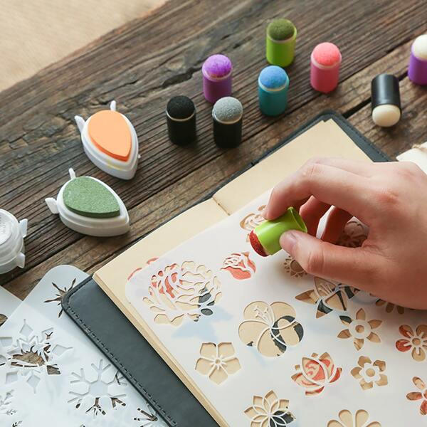 

5pcs Random Color Mini DIY Stamp, Multicolor