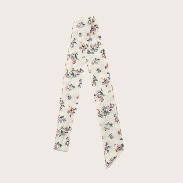 

Ditsy Floral Twilly Scarf Design Watchband, Multicolor