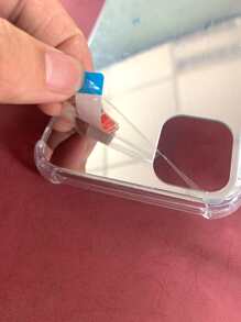 鏡面手機殼，適用於iPhone 11、iPhone 13、iPhone 14 Pro Max - 銀色 - 查看 4