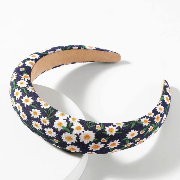 

Flower Print Hair Hoop, Multicolor