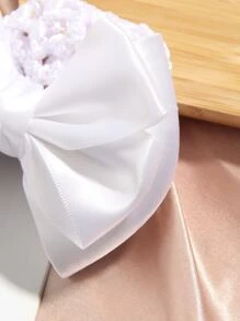 1 件蝴蝶结网状发夹发饰适合日常佩戴情人节、发夹、发夹爪夹、蝴蝶结、可爱