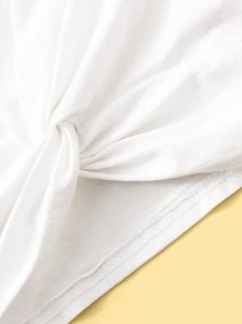 SHEIN Bộ hai mảnh Gái xoắn lại Báo Boho - Nhiều màu - Xem 3