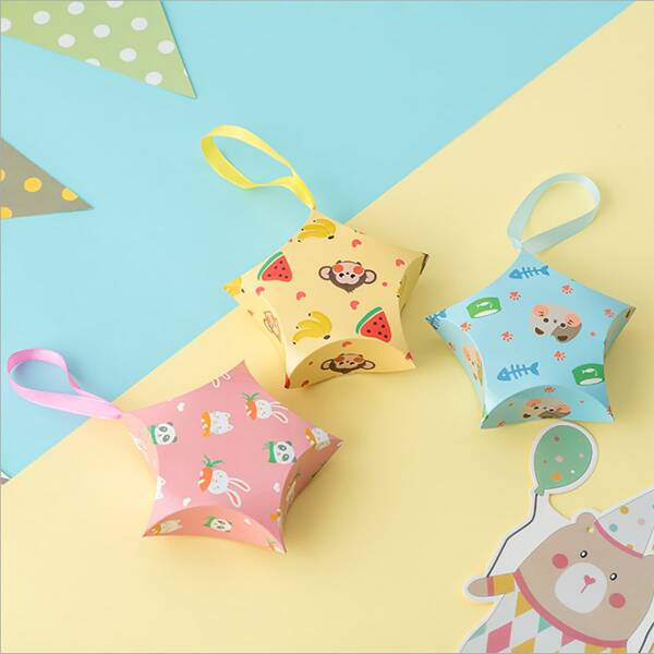 

5pcs Star Shaped Random Candy Box, Multicolor