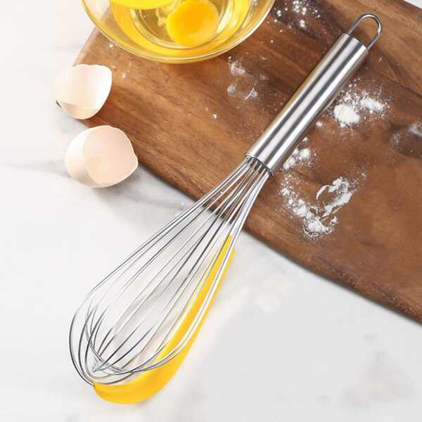 

1pc 13 Inch Multifunction Whisk, Silver